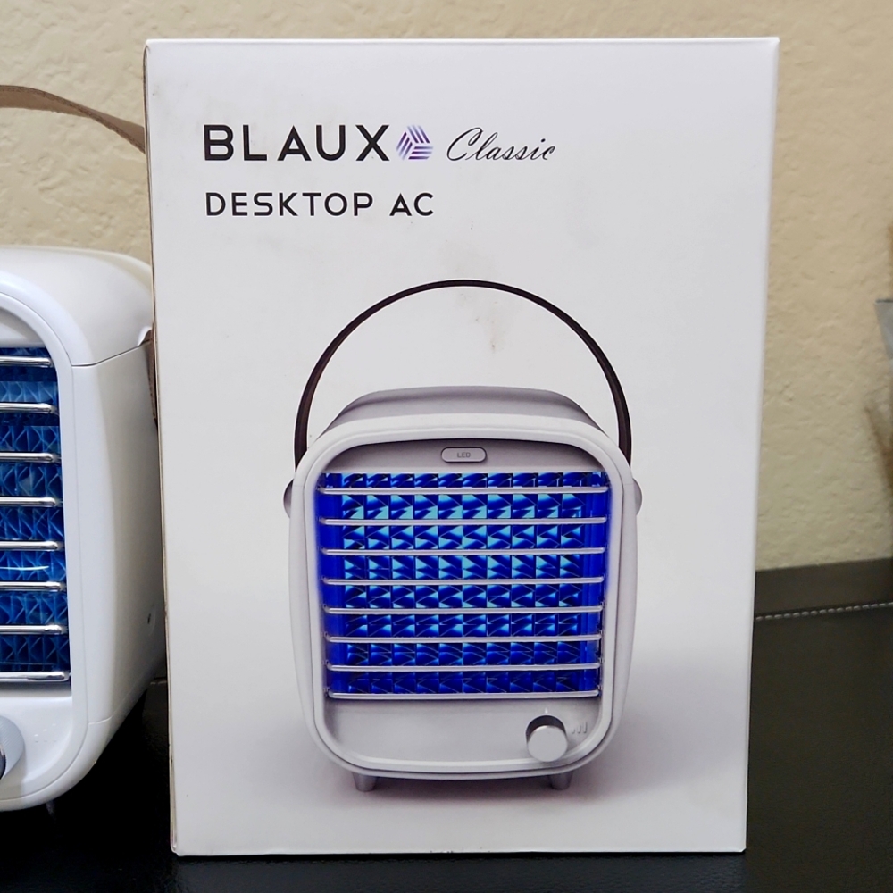 Blaux Classic Desktop AC and a 2nd Water Curtain Included